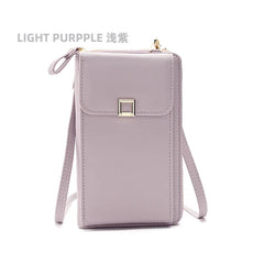 Women's Crossbody Phone Bag Small PU Leather Purse