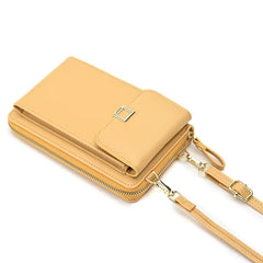 Women's Crossbody Phone Bag Small PU Leather Purse