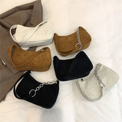Women's Small Casual Shoulder Bag Solid Colors
