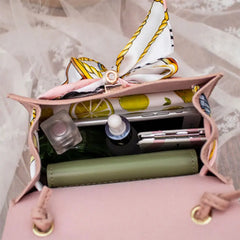 Bow-Knot Shoulder Bag Wallets for Women PU Leather