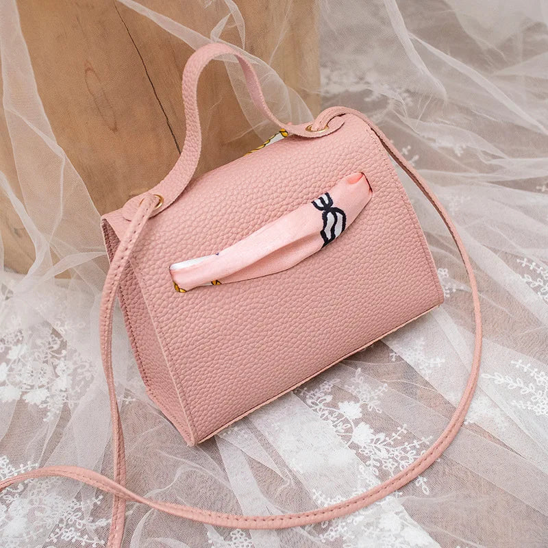 Bow-Knot Shoulder Bag Wallets for Women PU Leather