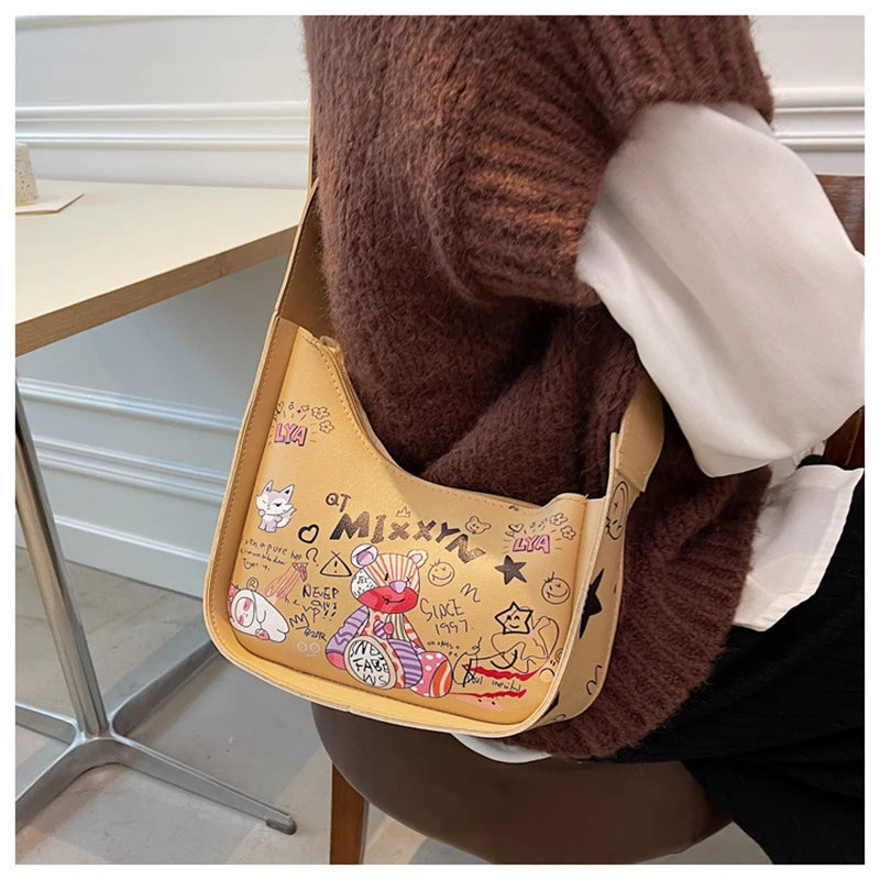 Women's Saddle Bags Pendant Single Shoulder Bag