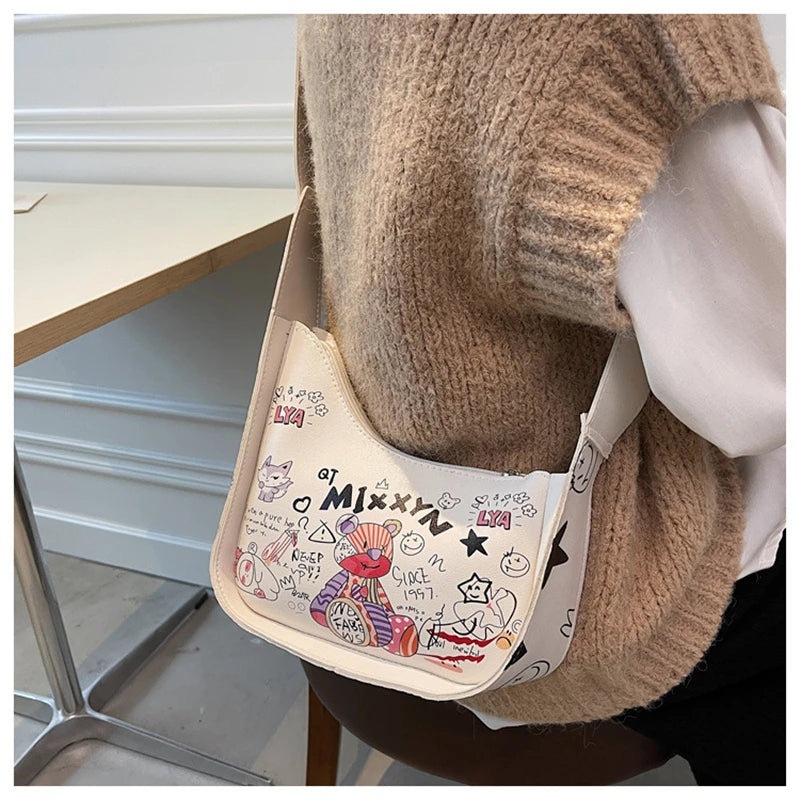 Women's Saddle Bags Pendant Single Shoulder Bag