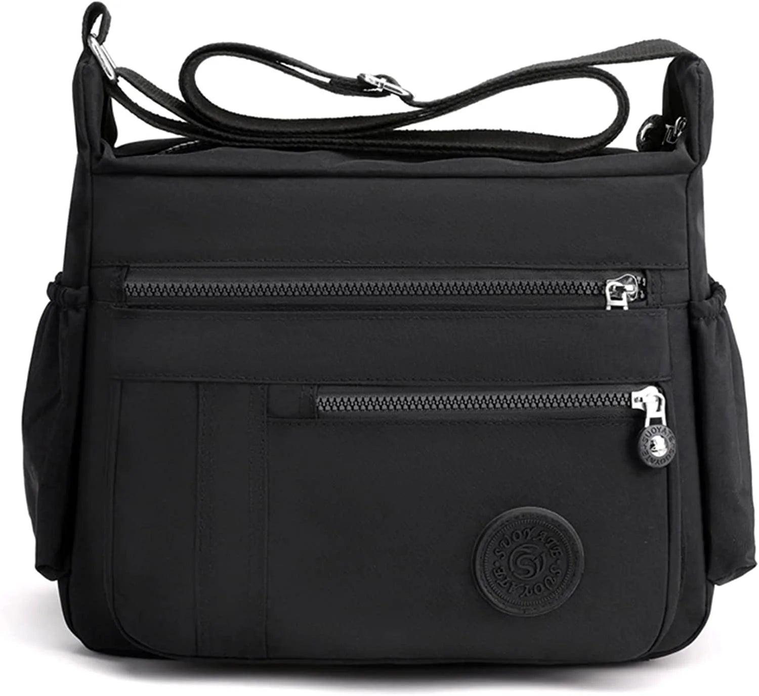 Waterproof Nylon Messenger Satchel Bag - Women's Shoulder Bag
