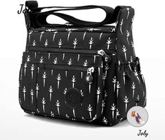 Waterproof Nylon Messenger Satchel Bag - Women's Shoulder Bag