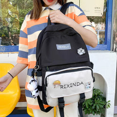 Women's Anti Theft School Backpack Waterproof Travel Bagpack