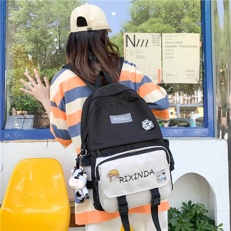 Women's Anti Theft School Backpack Waterproof Travel Bagpack