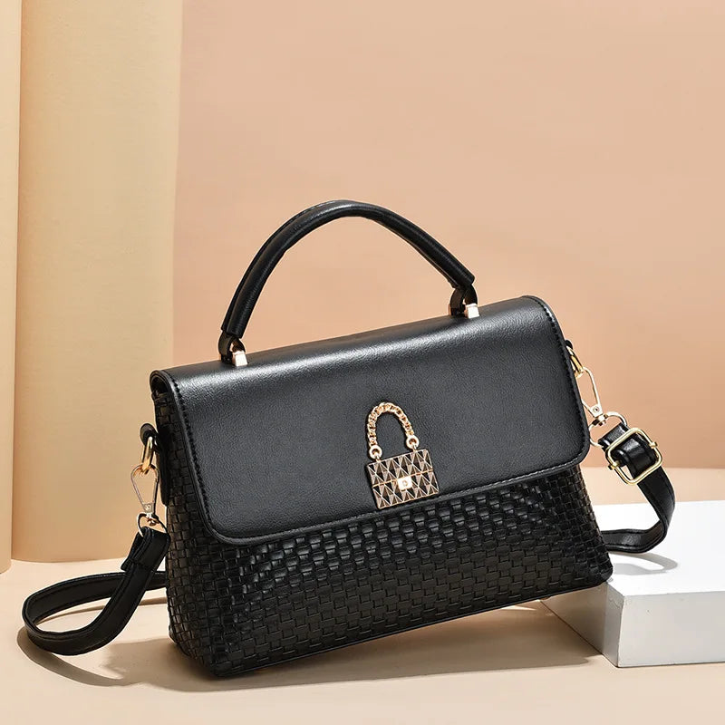 Women's Shoulder Bag Portable Small Messenger Bag Retro Pouch Bag