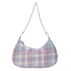 Multi-color Women's Shoulder Bag with Chain Strap