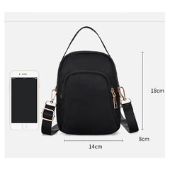 Women's Nylon Mini Crossbody Bag Outdoor Shoulder Purse Phone Pouch
