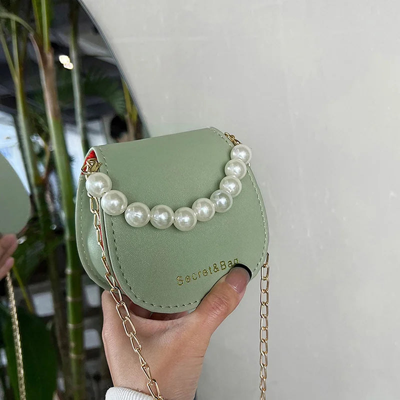 Vintage PU Leather Crossbody Bag Women's Shoulder Bag Handbag