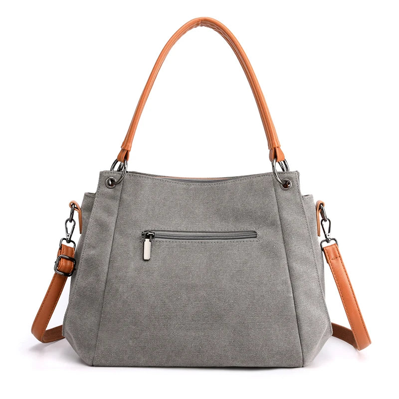 Women's Canvas Shoulder Bag High Leisure Handbag