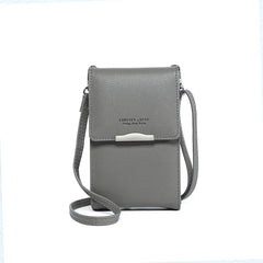 Women's Small Crossbody Bag PU Leather Phone Bag