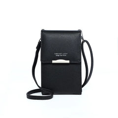 Women's Small Crossbody Bag PU Leather Phone Bag