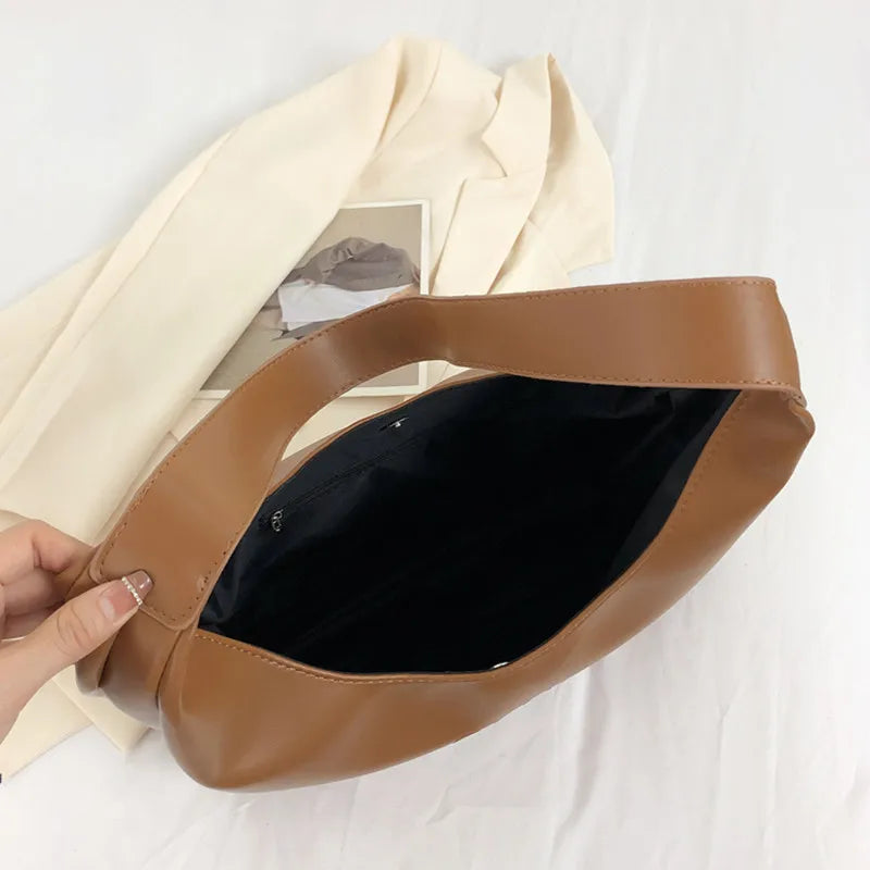 Women's Solid Shoulder Bags Large Shopper Tote Bag