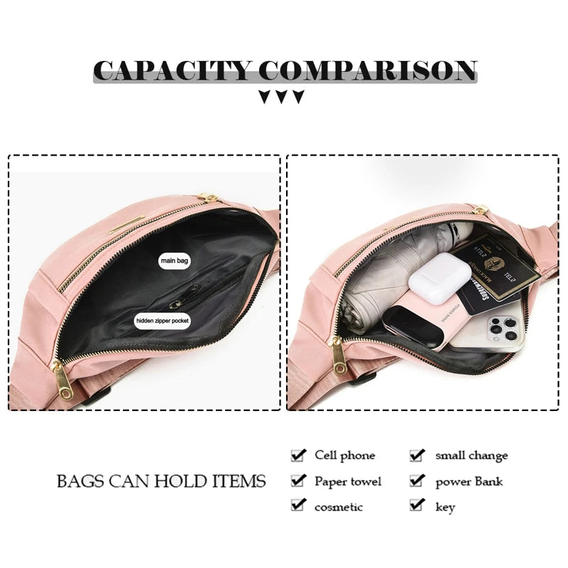 Sport Waist Pack Crossbody Wallet Belt Travel Phone Bags