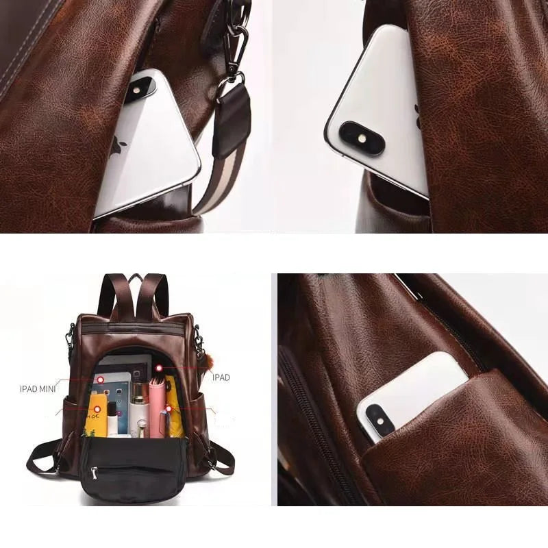 Stylish Waterproof Backpack for Women Men