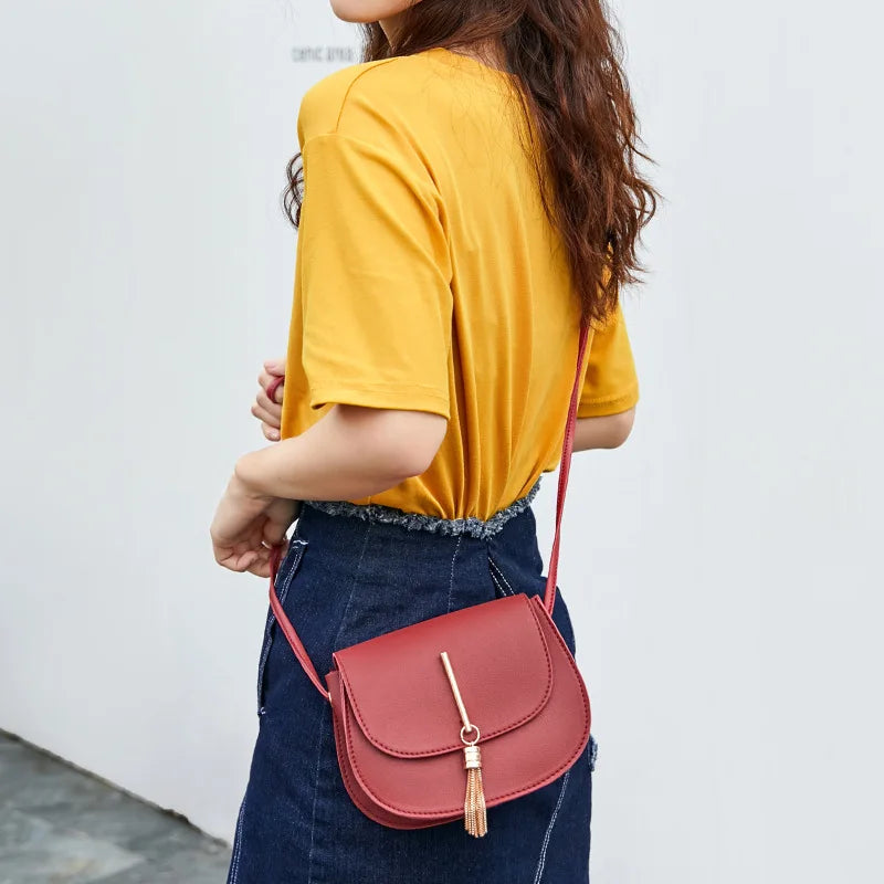 Women's Summer Shoulder Bag PU Leather Ladies Messenger Bag