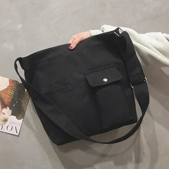 Women's Canvas Tote Bag Large Capacity Handbags