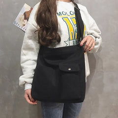 Women's Canvas Tote Bag Large Capacity Handbags