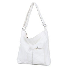 Canvas Tote Bag Large Capacity Crossbody Shoulder Female Handbag