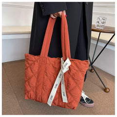 Women's Large Canvas Tote Bag Winter Shoulder Handbag