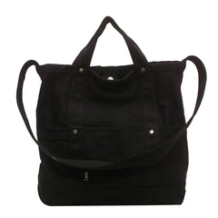 Women's Large Canvas Tote Bag Shoulder Crossbody Handbag