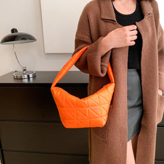 Women's PU Leather Tote Bag Shopper Handbag