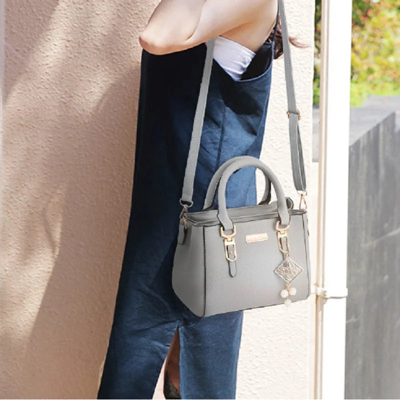 Women's Totes Shoulder Bag Large Capacity PU Leather Messenger Bag