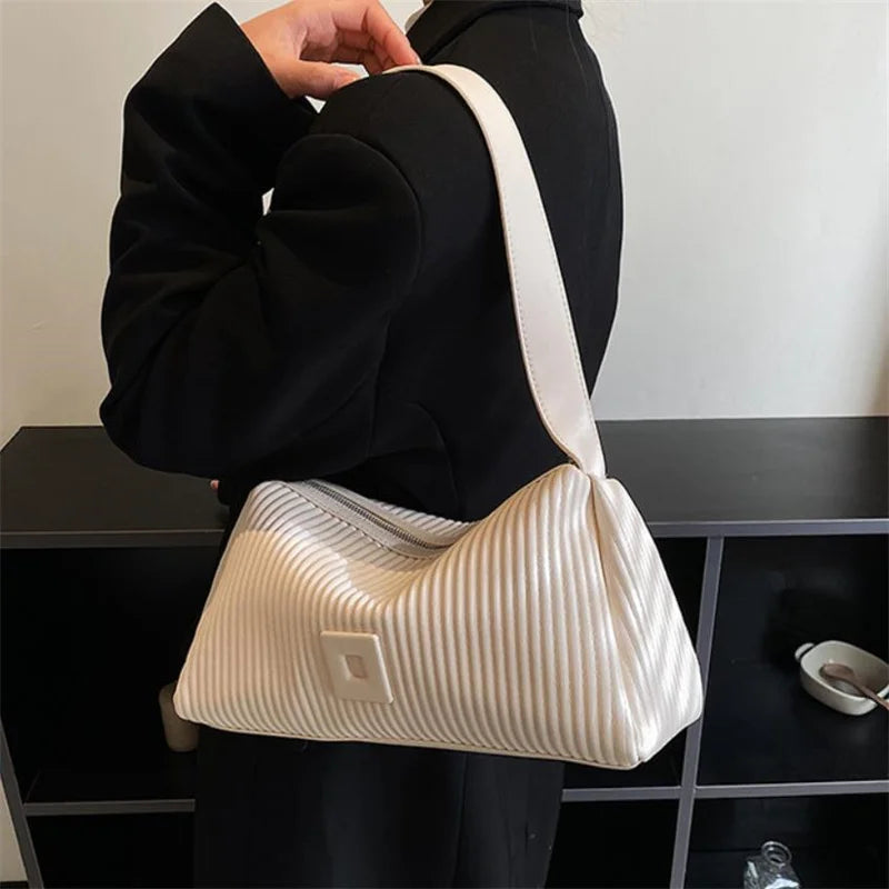 Women's PU Leather Crossbody Bag Messenger Style Handbag