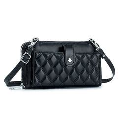 Women's Leather Crossbody Phone Bag
