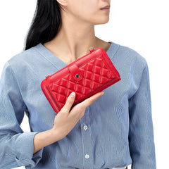 Women's Leather Crossbody Phone Bag