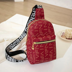 Women's Printed Chest Bag Summer & Autumn Version