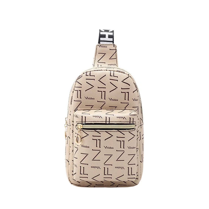Women's Printed Chest Bag Summer & Autumn Version