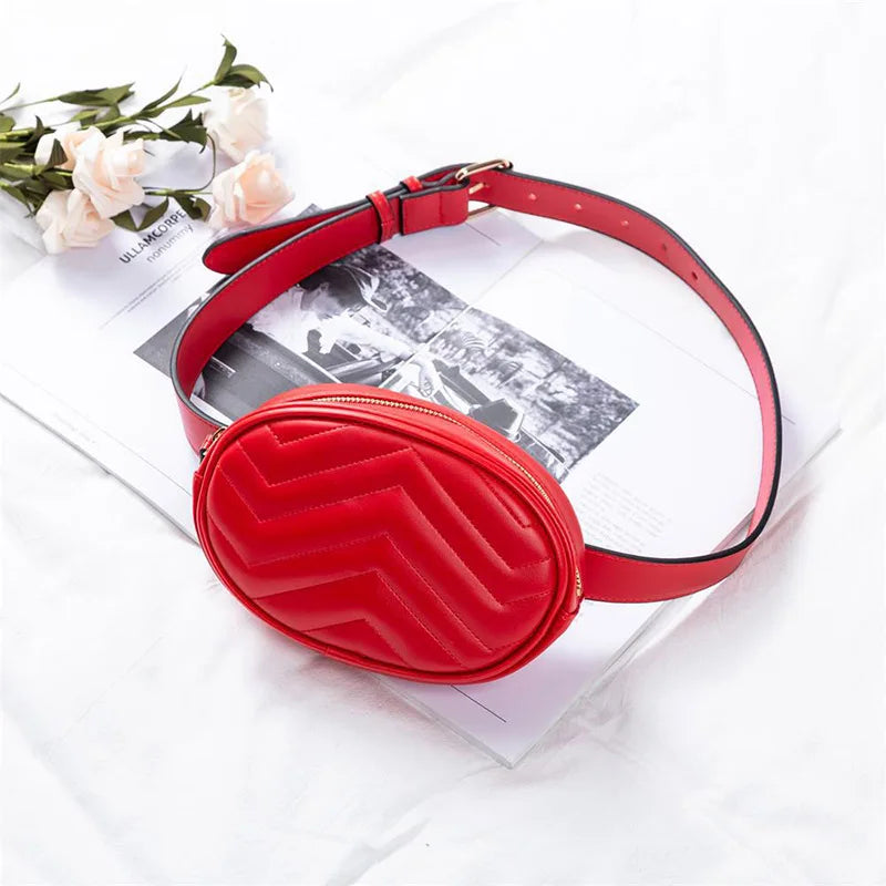 Women's Waist Bag Fanny Pack Female Belt Bags Shoulder Crossbody Chest Ba