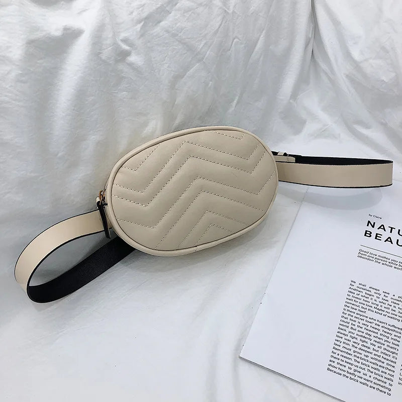 Women's Waist Bag Fanny Pack Female Belt Bags Banana Shoulder Crossbody Chest