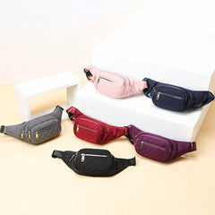 Women's Waist Bag Nylon Waterproof Belt Bags Crossbody Chest Bag