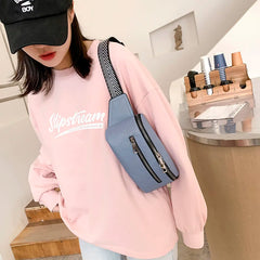 Women's Leather Waist Bag Shoulder Crossbody Fanny Pack