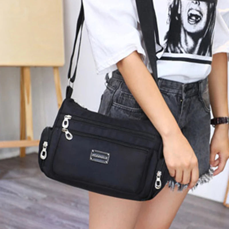Waterproof Large Capacity Crossbody Shoulder Bag Messenger Tote