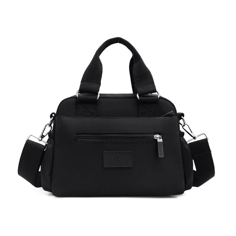 Women's Waterproof Nylon Shoulder Bag Messenger Bags Totes Top-handle