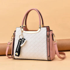 Large-capacity Women's Woven Shoulder Bag