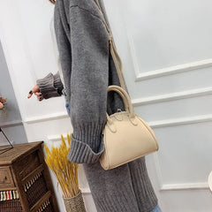 Women's PU Leather Shell Shoulder Messenger Bag