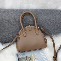Women's PU Leather Shell Shoulder Messenger Bag