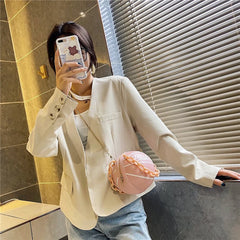 Women's Basketball Shoulder Bag Chain Totes Purse Crossbody Handbags