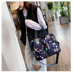 Autumn Hot Air Balloon Print Cross Bag Set Shoulder Handbag