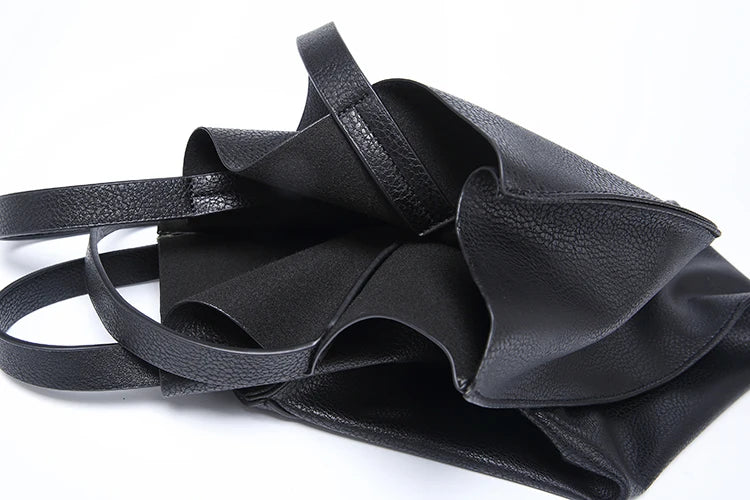 Women's Casual Shoulder Bag Large Capacity Totes PU Leather