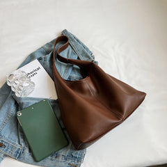Women's Casual Leather Shoulder Bag Set