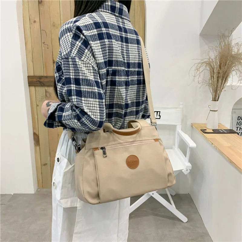 Women's Fashionable Leisure Bag - High-Capacity Multi-Compartment