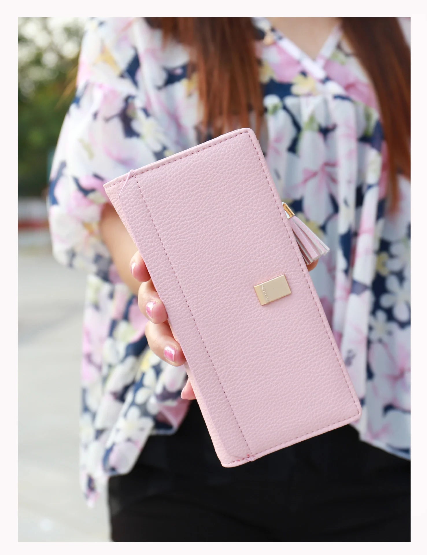 Women's Long Zipper Handbag Wallet