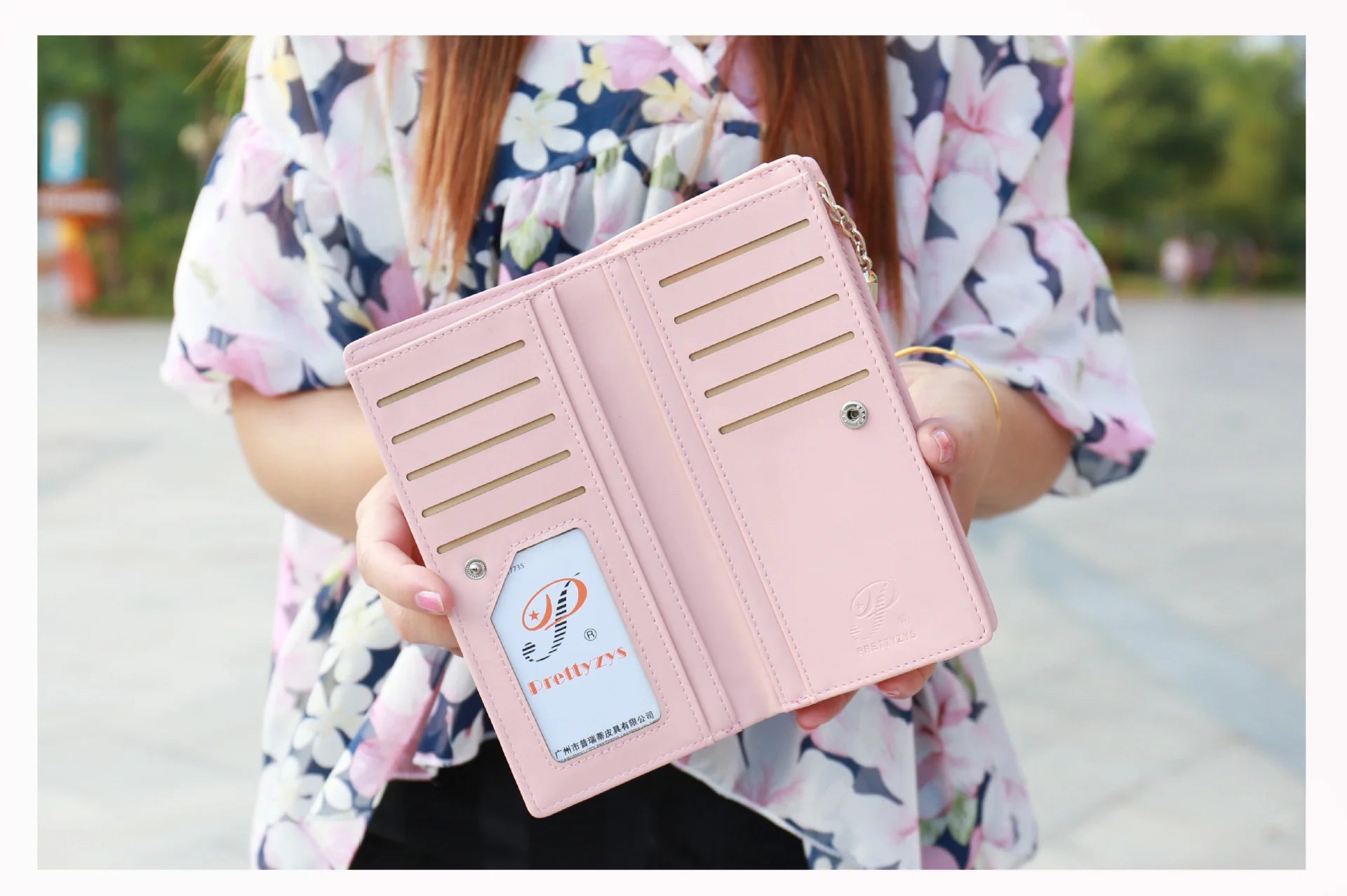 Women's Long Zipper Handbag Wallet